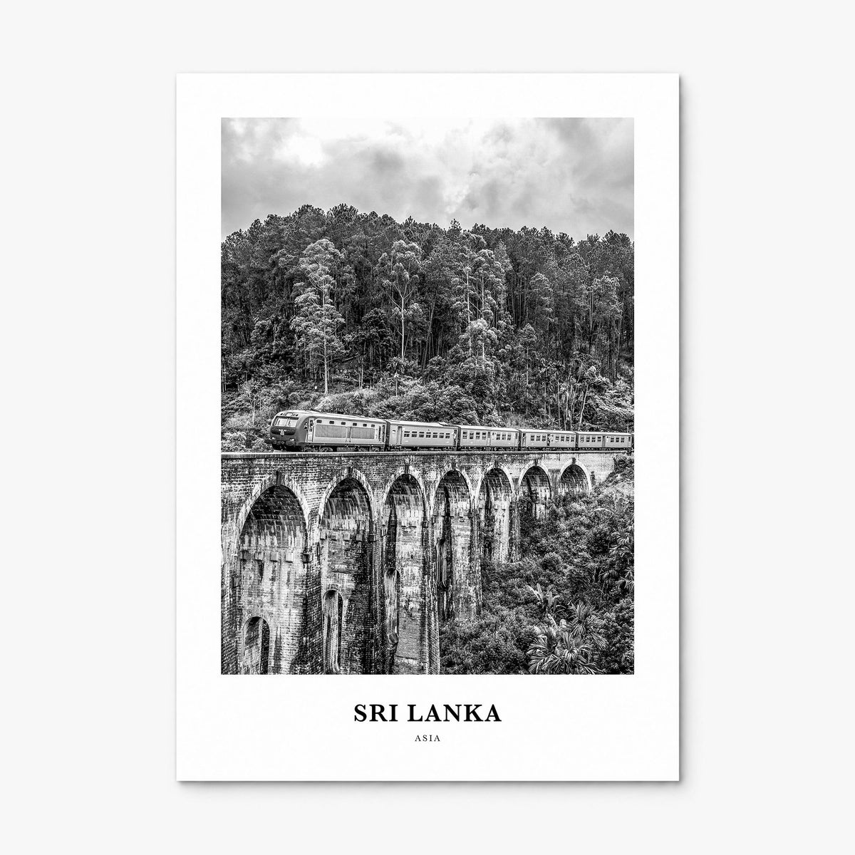 Sri Lanka Classic Poster, print only (unframed)