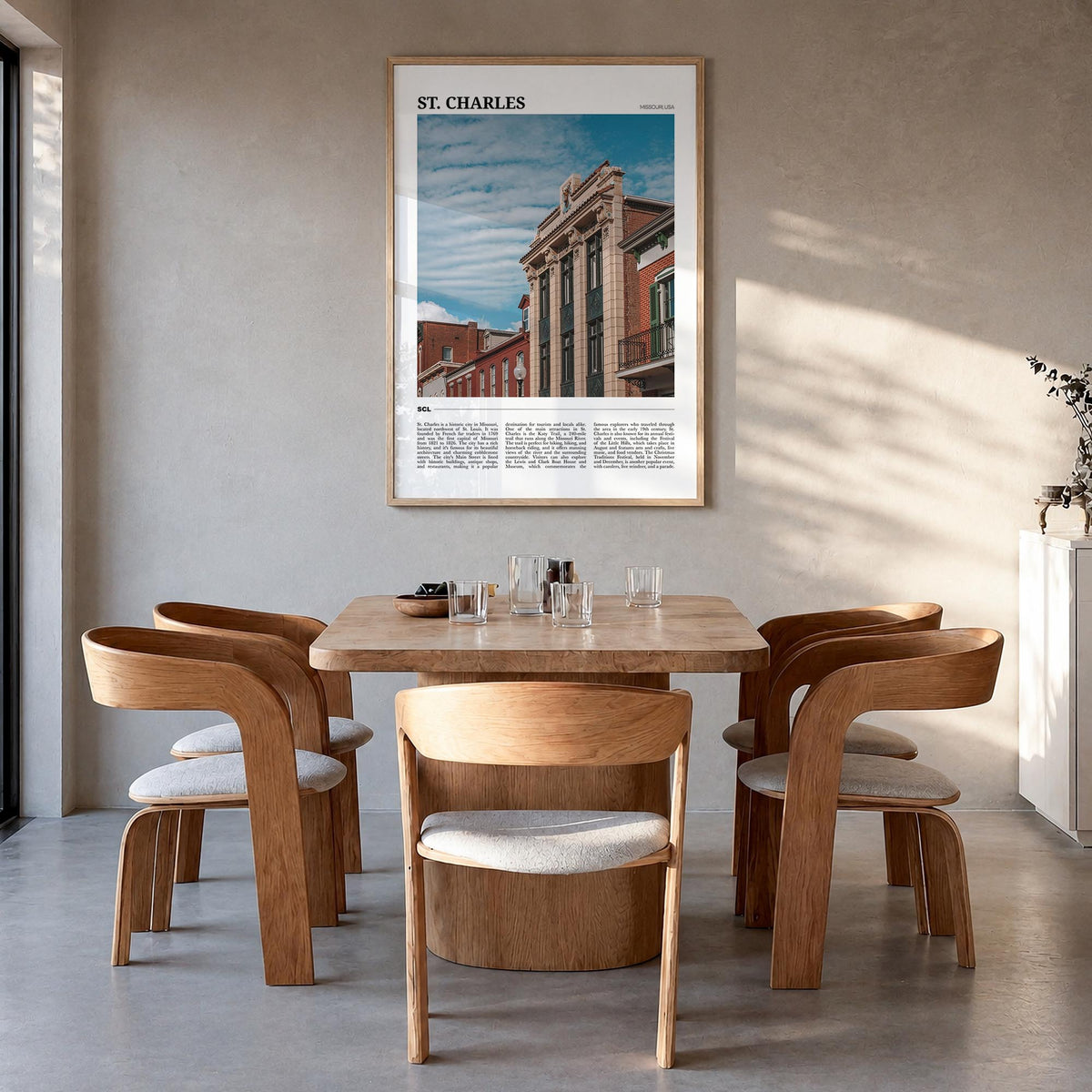 St. Charles, Missouri Travel Poster