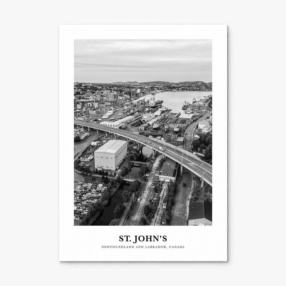 St. John's Classic Poster, print only (unframed)