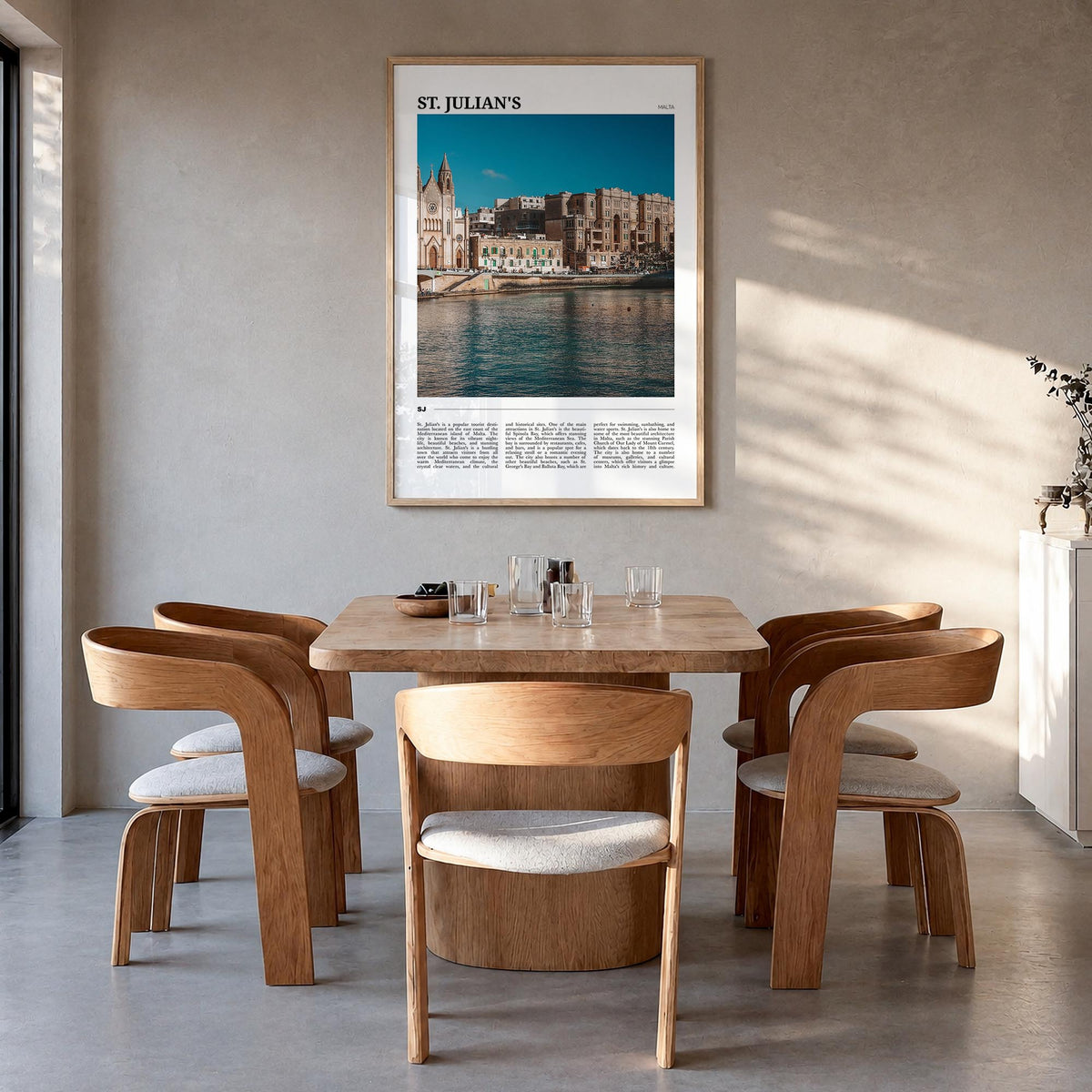 St. Julian's Travel Poster