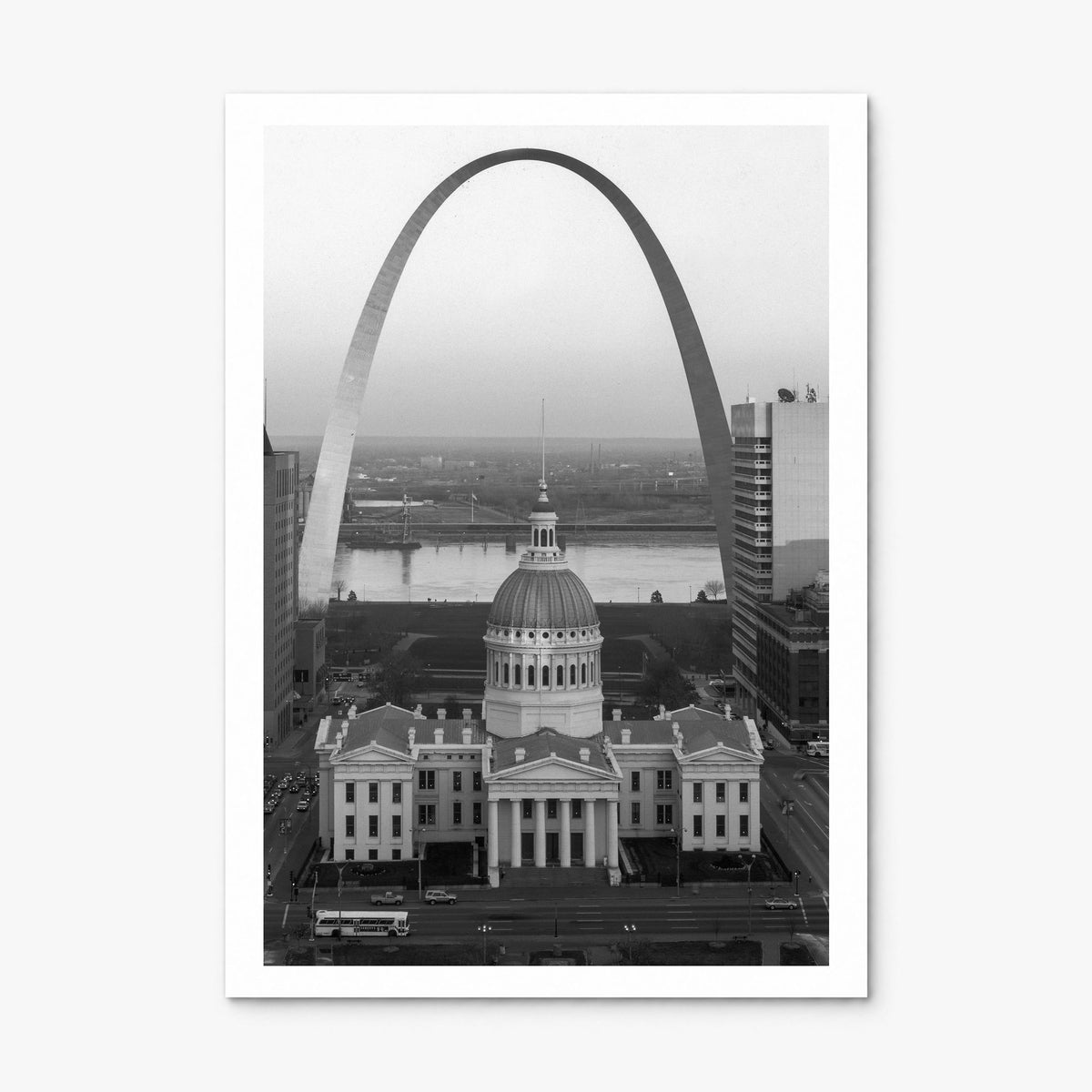 St. Louis Photo No 1 Poster, print only (unframed), white border
