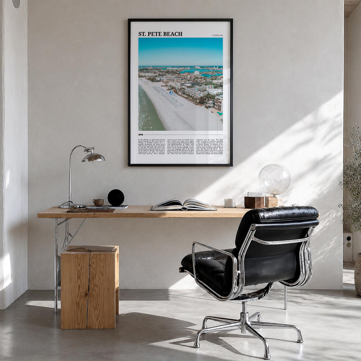 St. Pete Beach Travel Poster