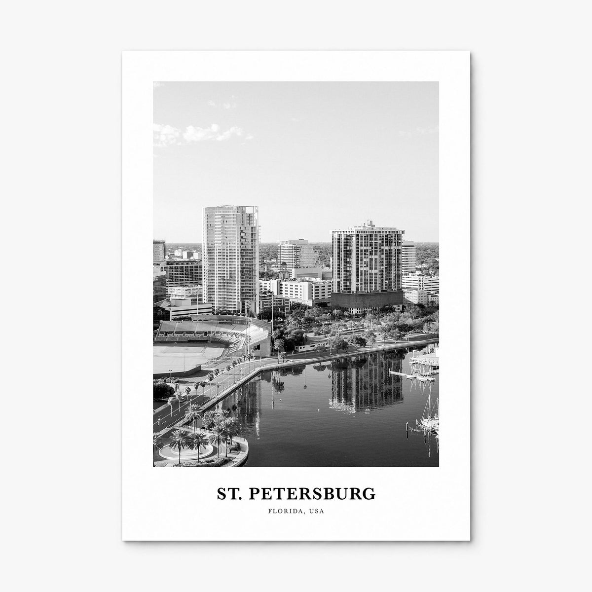 St. Petersburg, Florida Classic No 1 Poster, print only (unframed)
