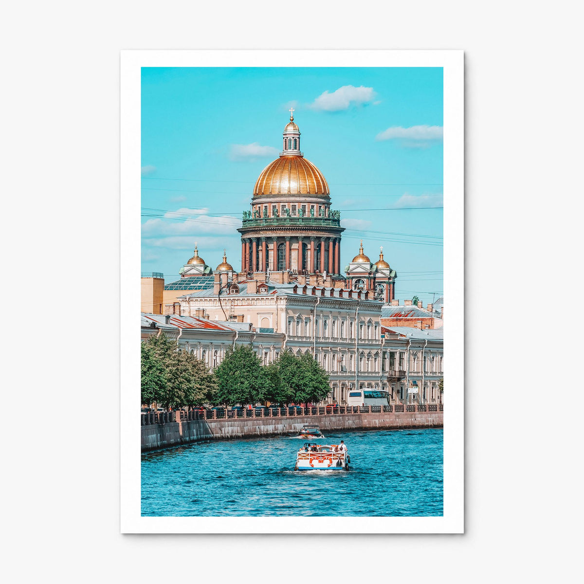 St. Petersburg, Russia Photo No 2 Poster, print only (unframed), white border