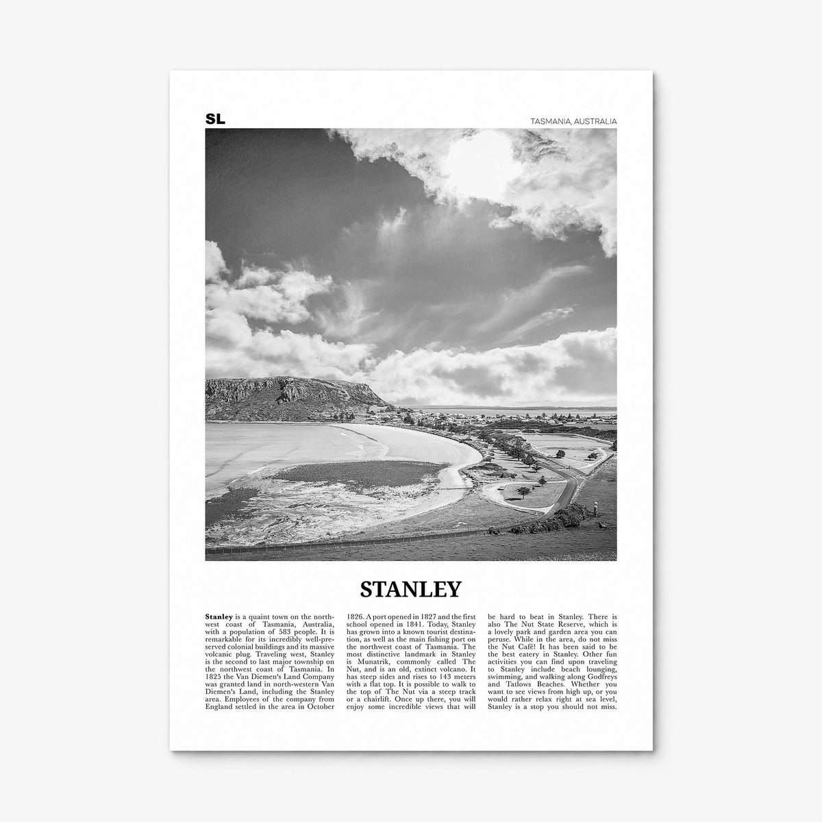 Stanley Newspaper Poster, print only (unframed)