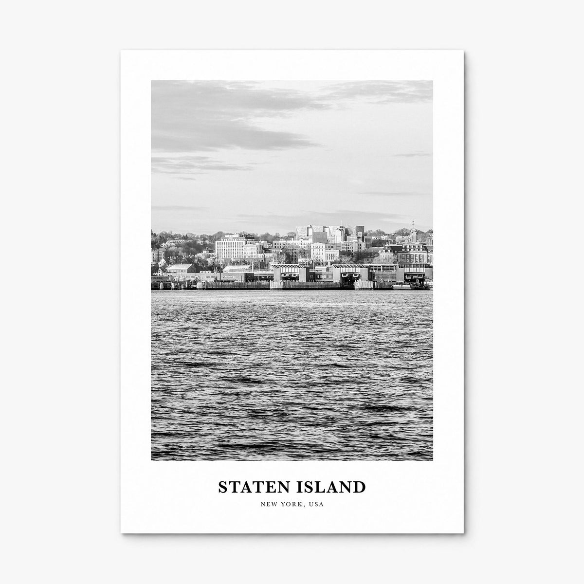 Staten Island Classic Poster, print only (unframed)