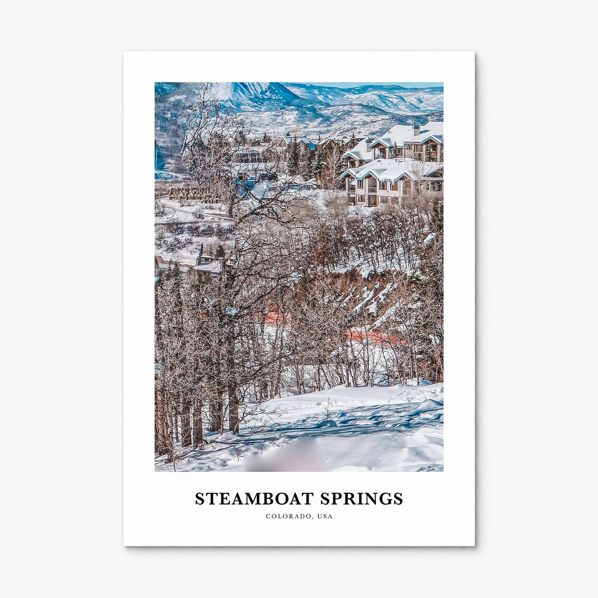 Steamboat Springs Classic No 2 Poster, print only (unframed)