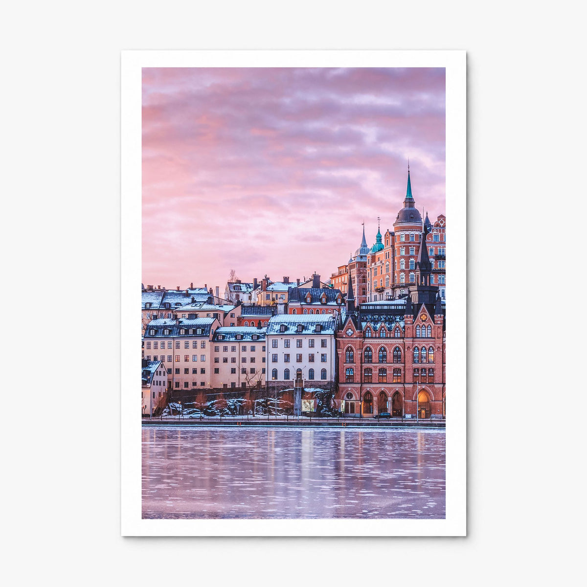 Stockholm Photo No 2 Poster, print only (unframed), white border