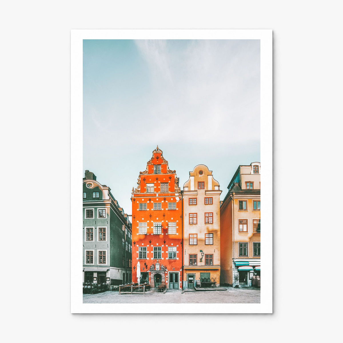 Stockholm Photo No 3 Poster, print only (unframed), white border
