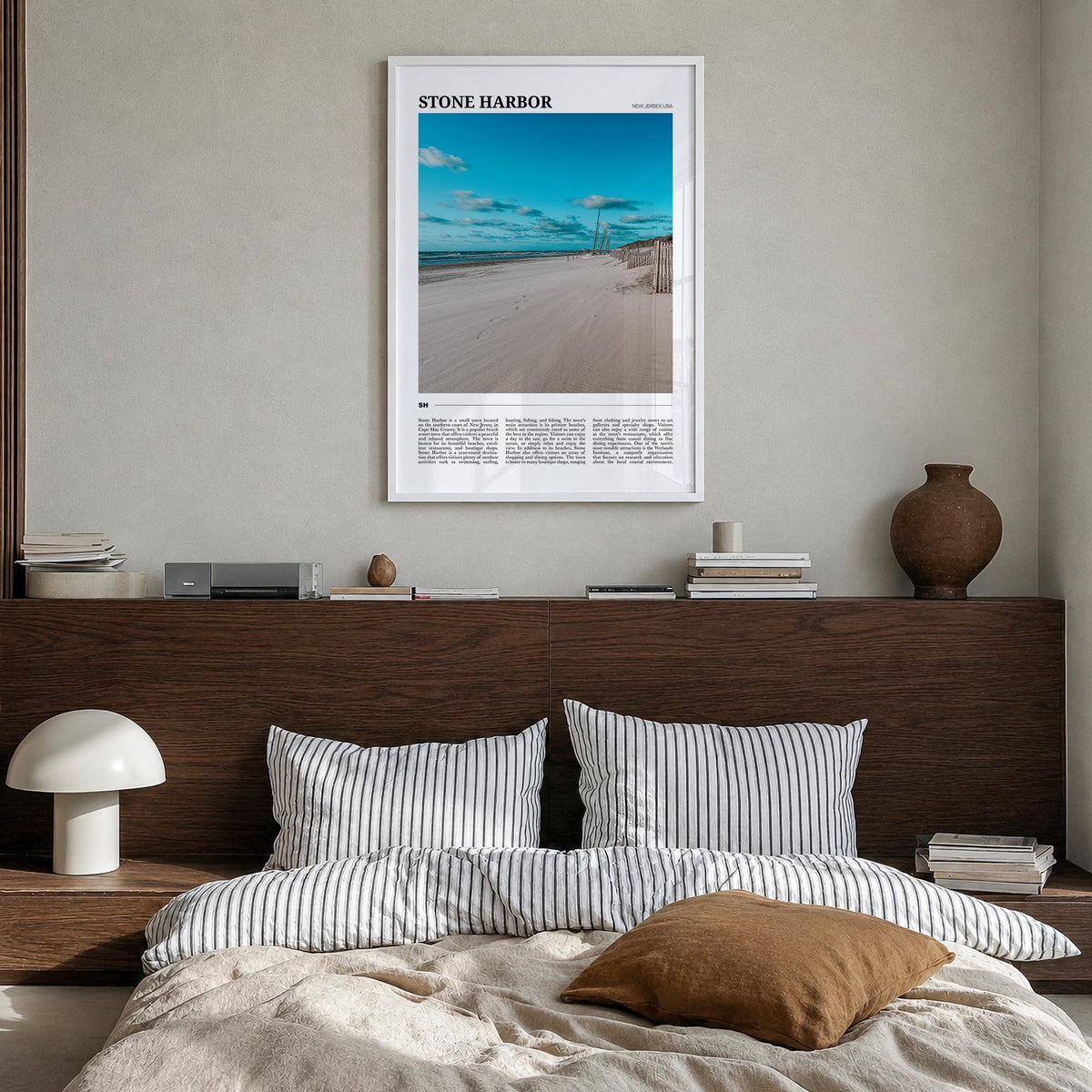 Stone Harbor Travel Poster