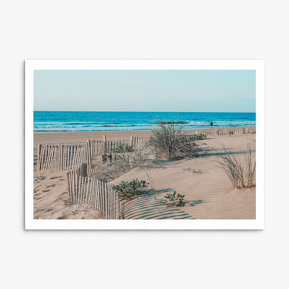 Stone Harbor Photo Poster, print only (unframed), white border