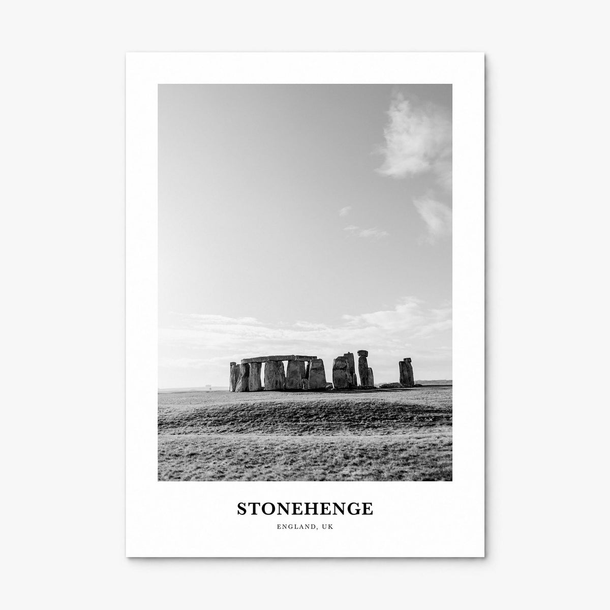 Stonehenge Classic Poster, print only (unframed)