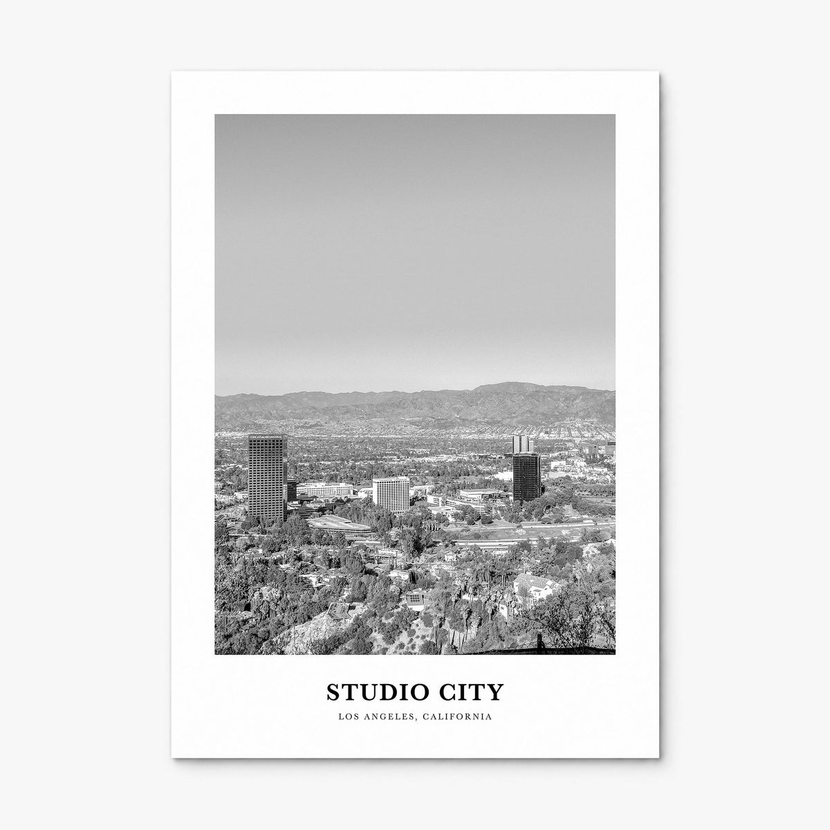 Studio City Classic Poster, print only (unframed)