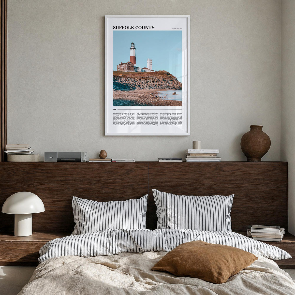 Suffolk County, New York Travel Poster