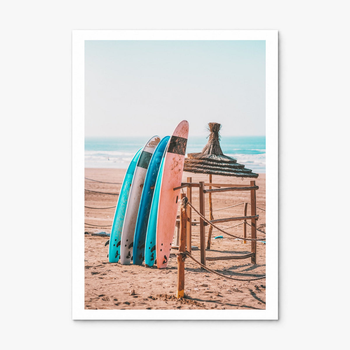 Surfboards Photo No 1 Poster, print only (unframed), white border