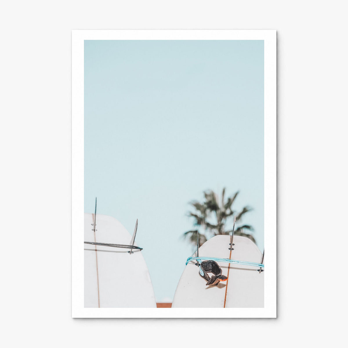 Surfboards Photo No 3 Poster, print only (unframed), white border