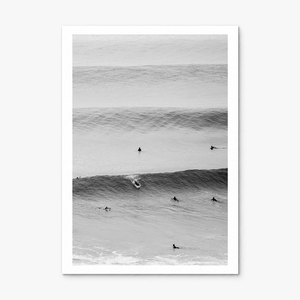 Surfer Photo No 2 Poster, print only (unframed), white border