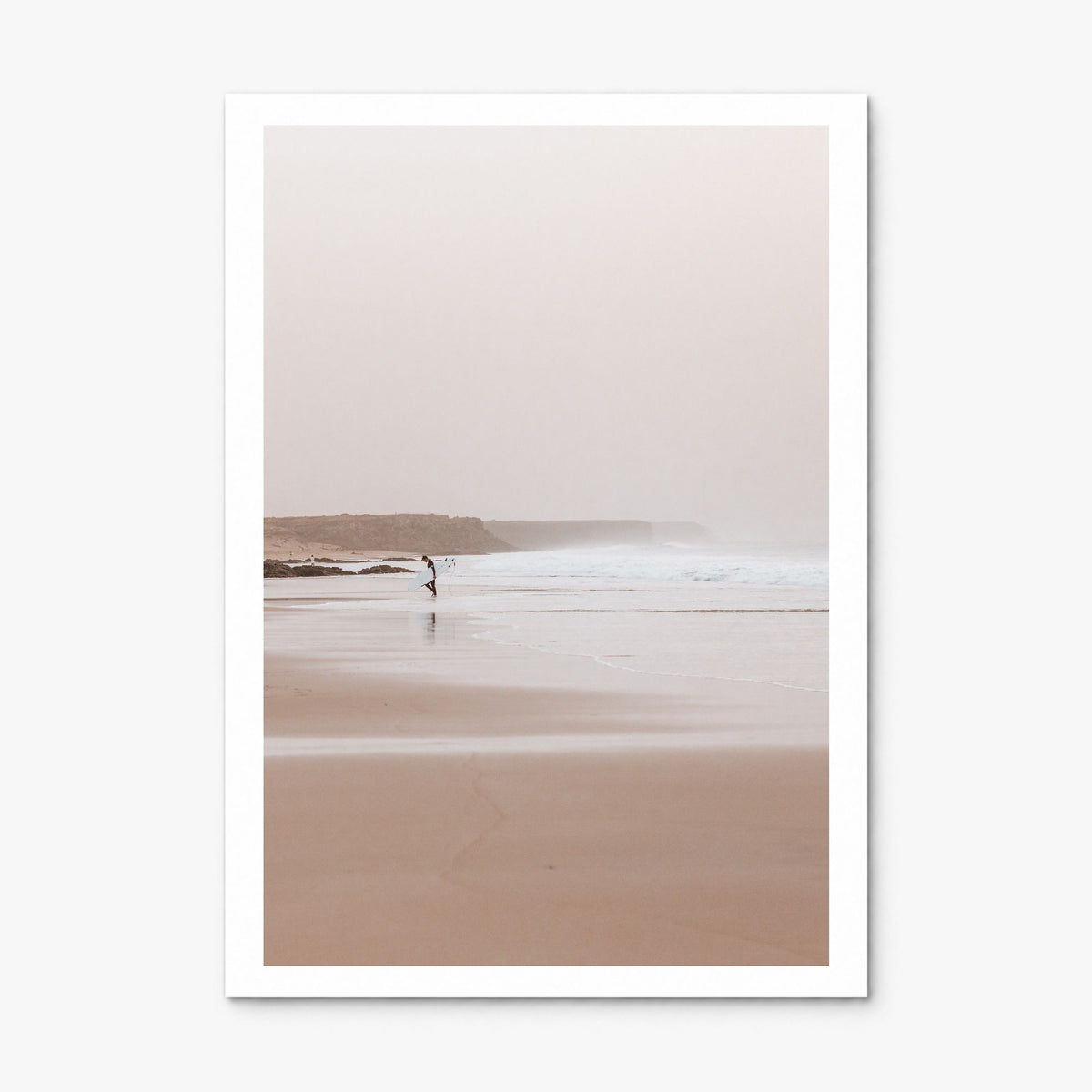 Surfer Photo No 2 Poster, print only (unframed), white border