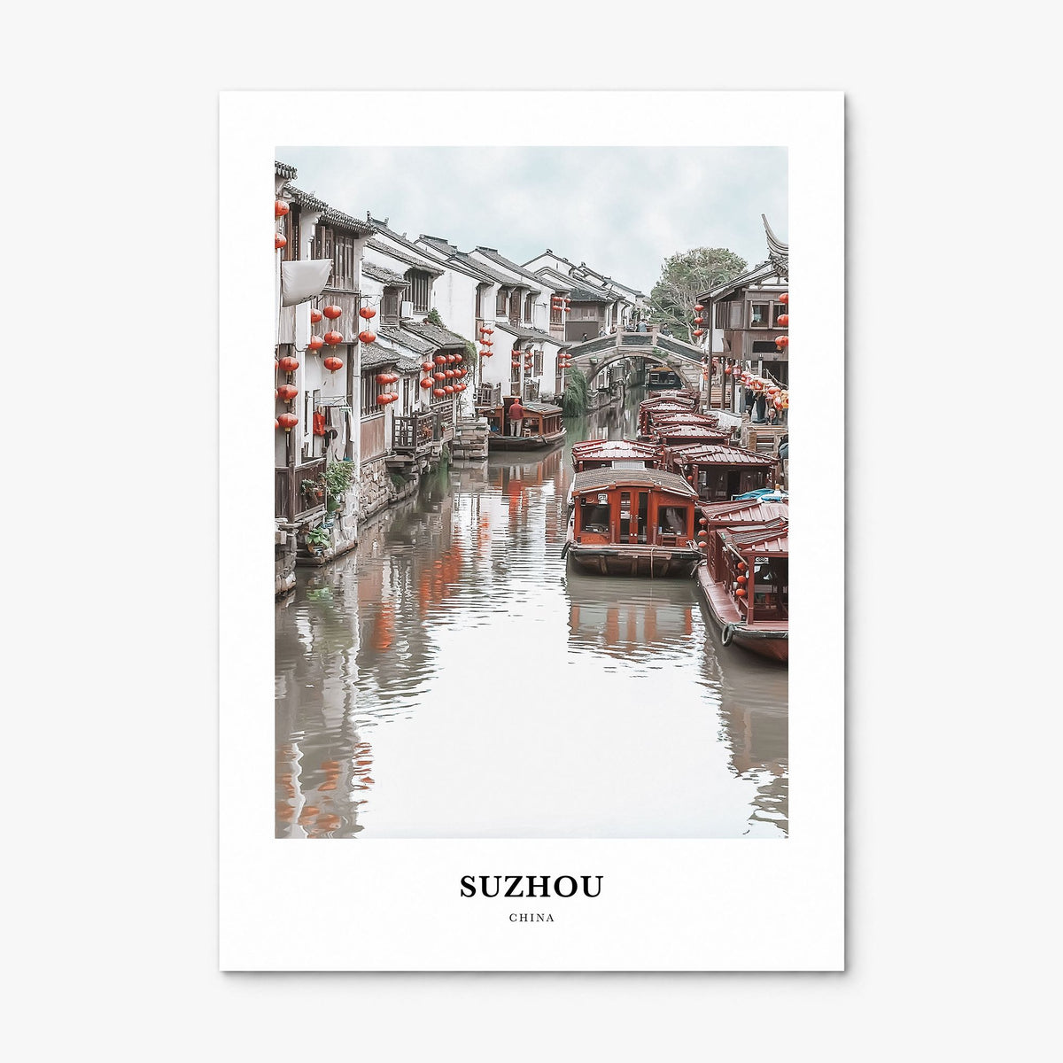 Suzhou Classic Poster, print only (unframed)