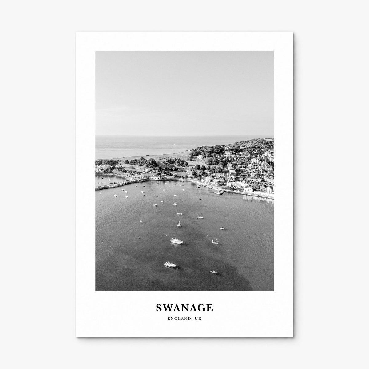 Swanage Classic Poster, print only (unframed)
