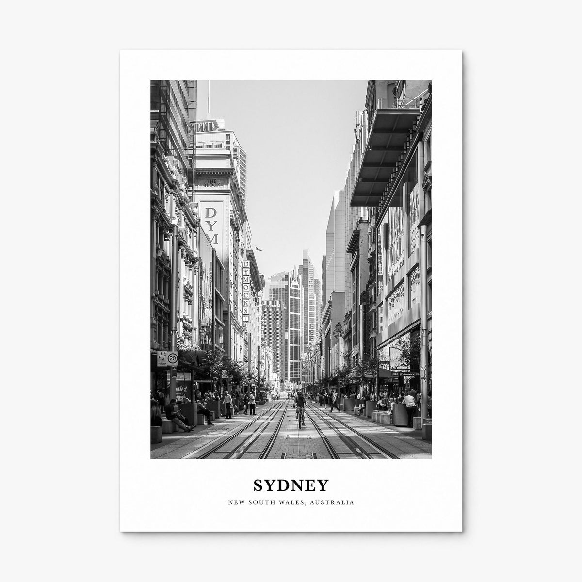 Sydney Classic No 1 Poster, print only (unframed)