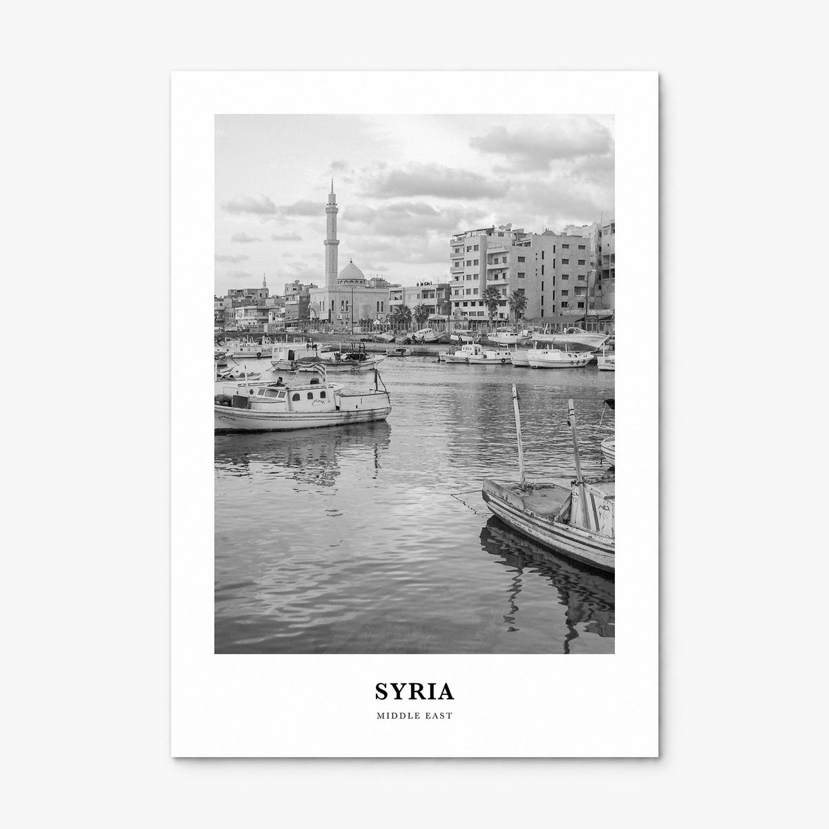 Syria Classic Poster, print only (unframed)