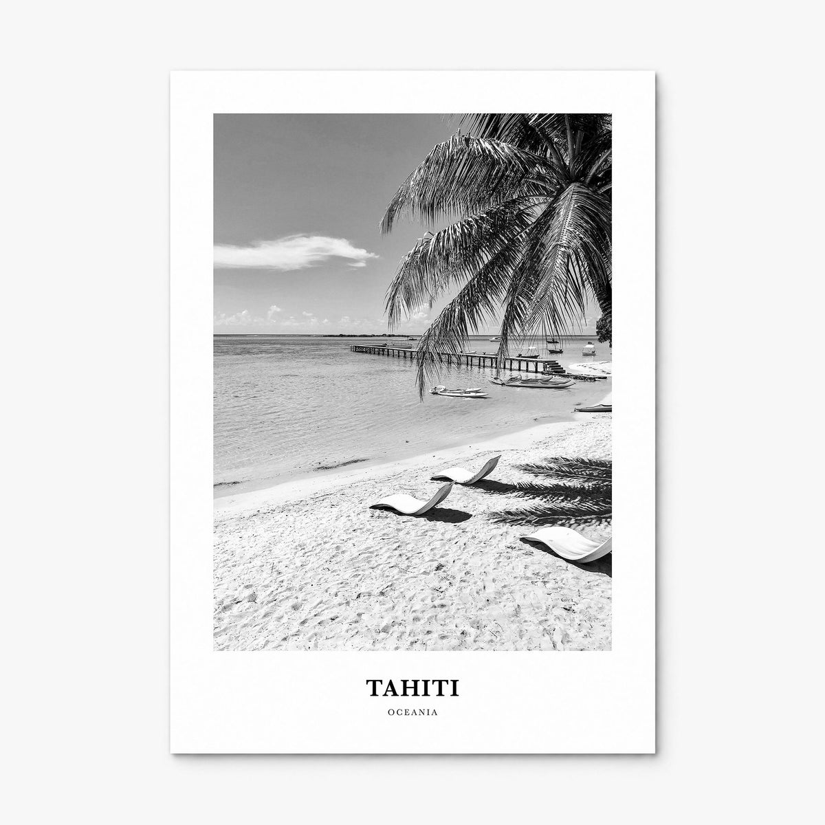Tahiti Classic Poster, print only (unframed)