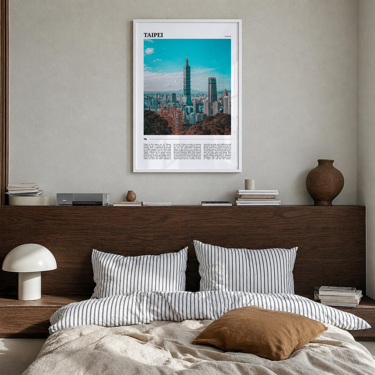Taipei Travel Poster