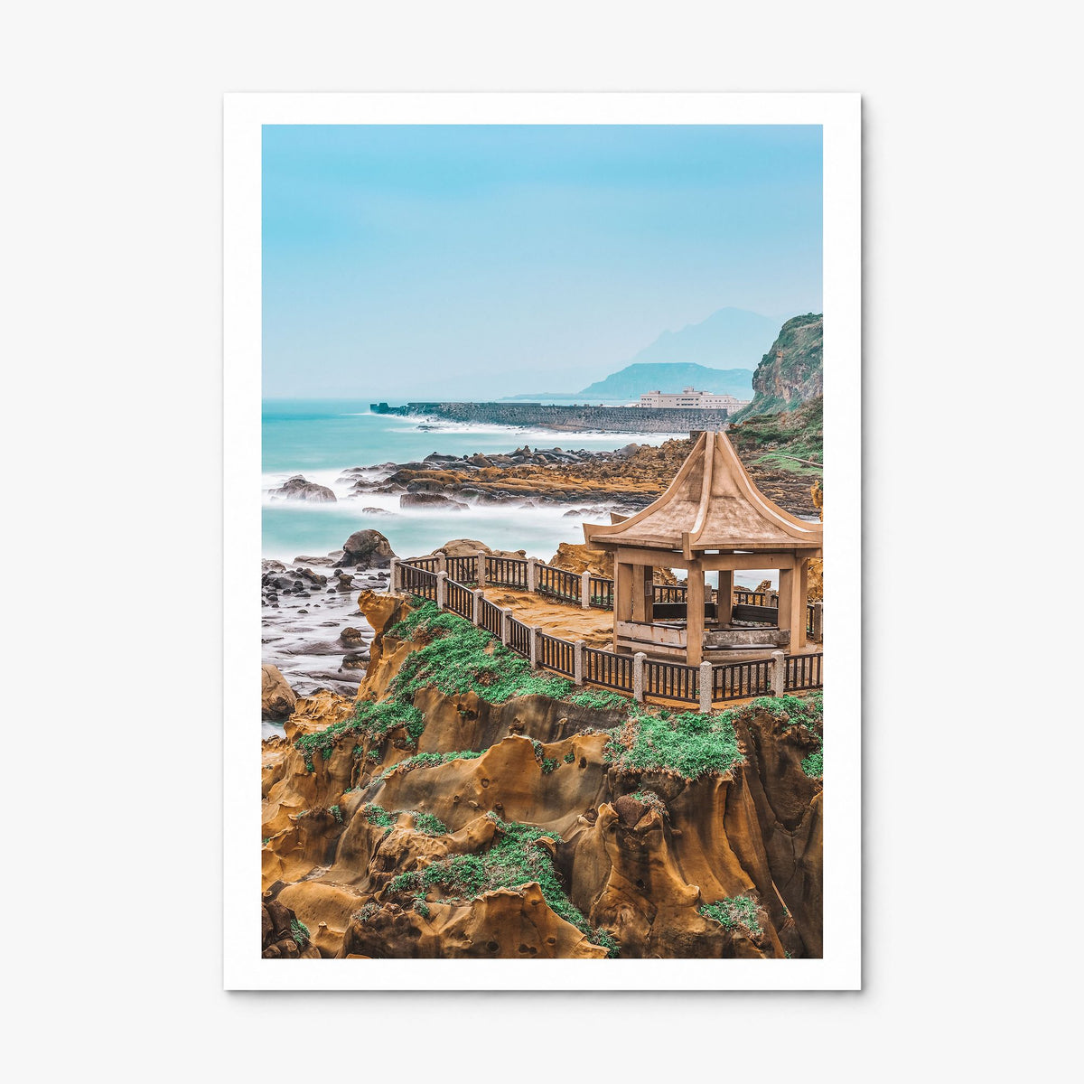 Taiwan Photo Poster, print only (unframed), white border
