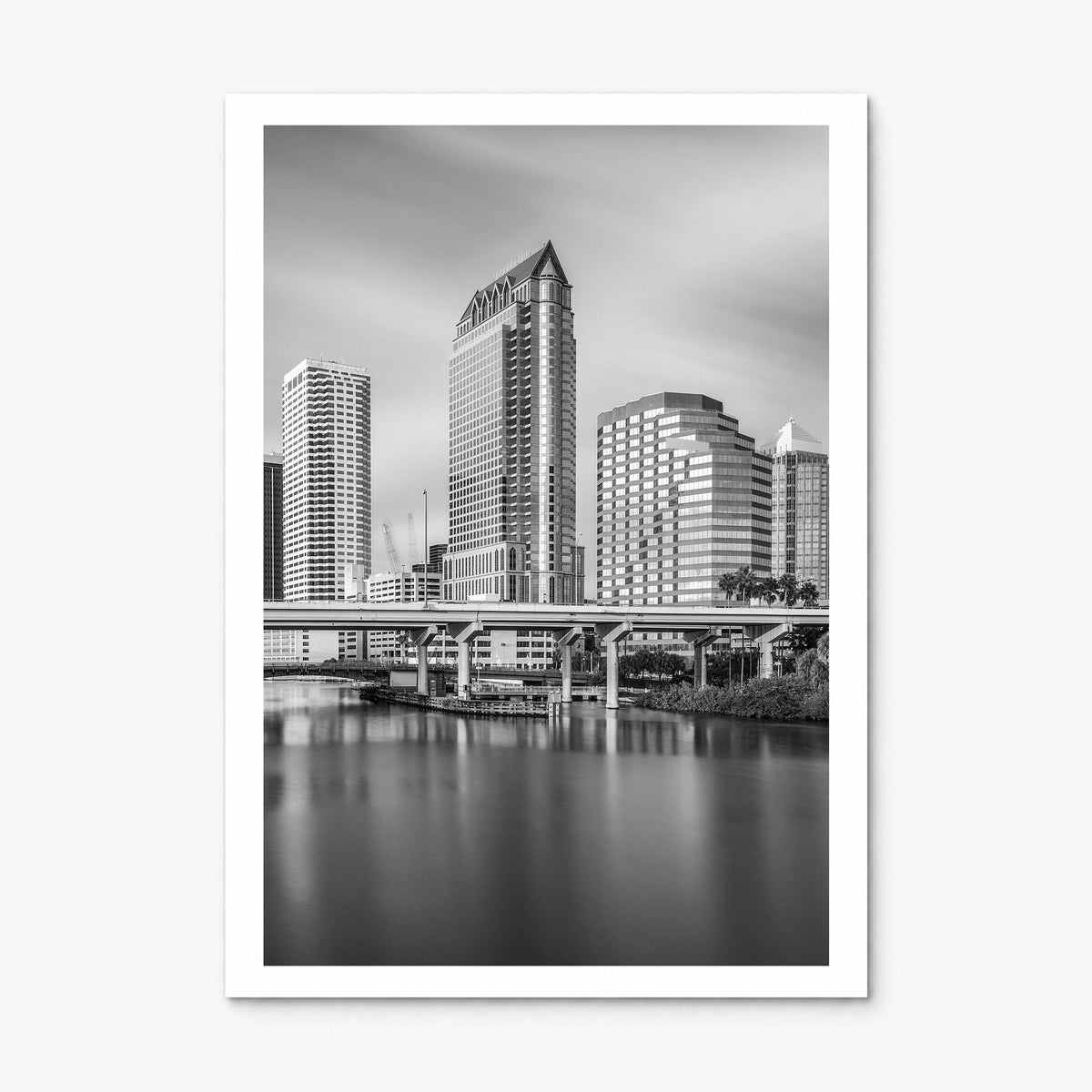 Tampa Photo No 1 Poster, print only (unframed), white border