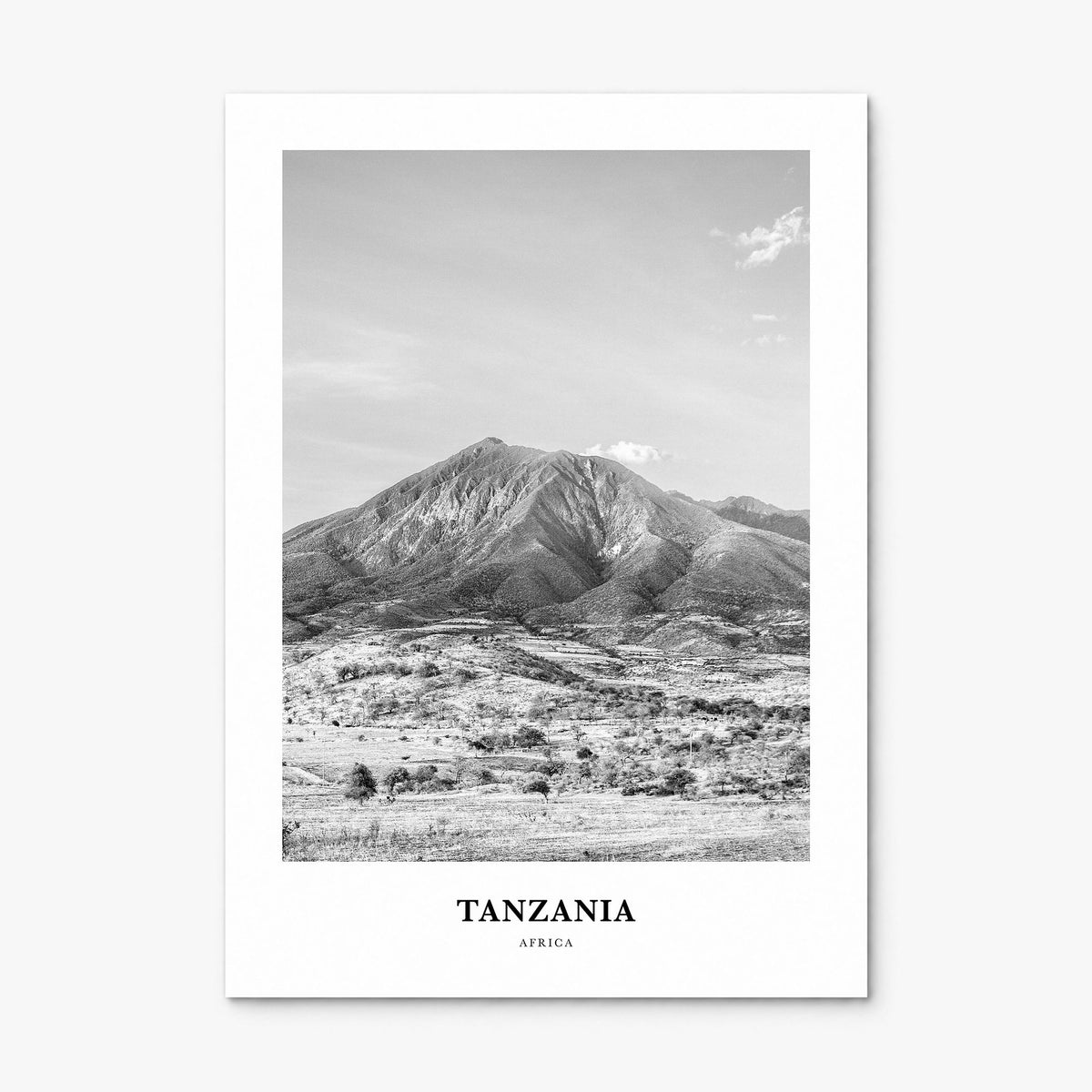 Tanzania Classic Poster, print only (unframed)