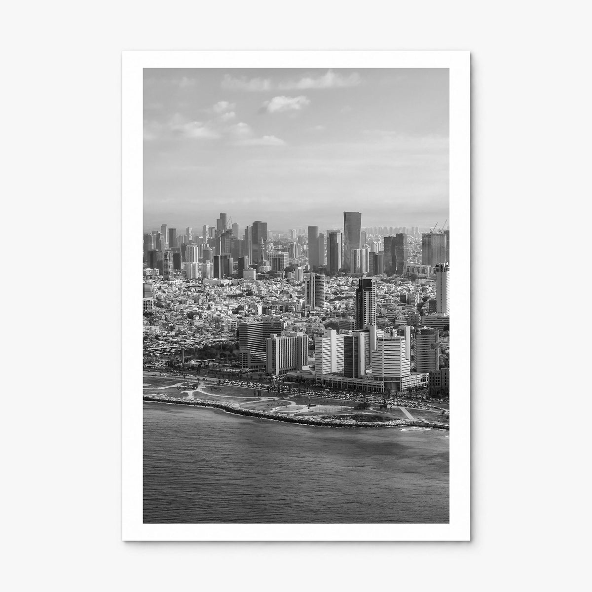Tel Aviv Photo No 1 Poster, print only (unframed), white border