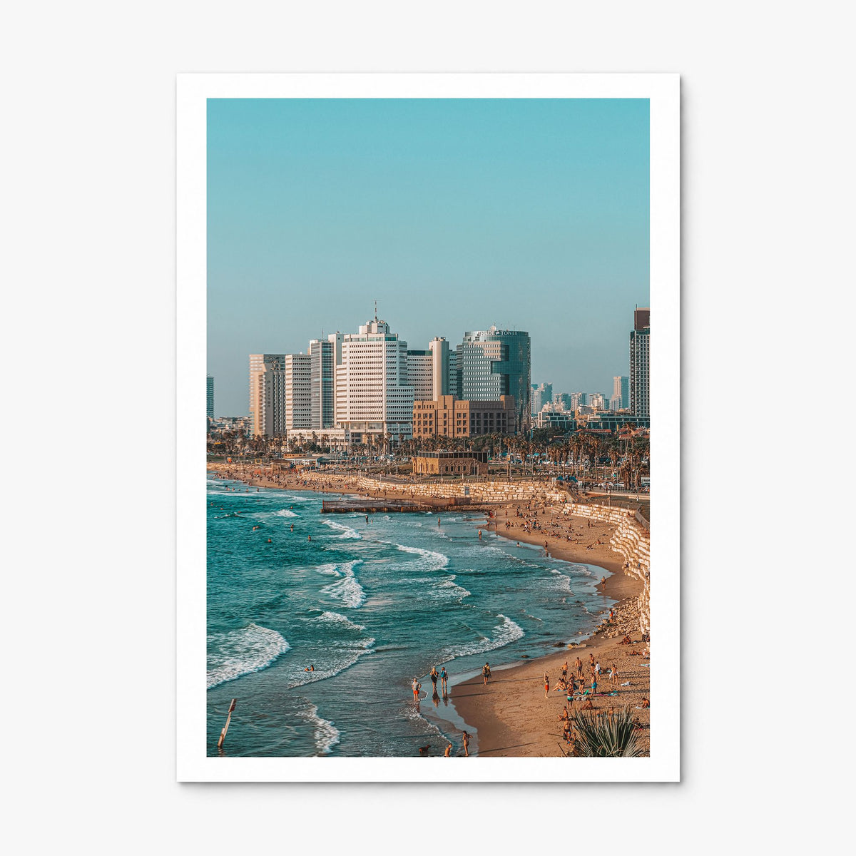 Tel Aviv Photo No 1 Poster, print only (unframed), white border