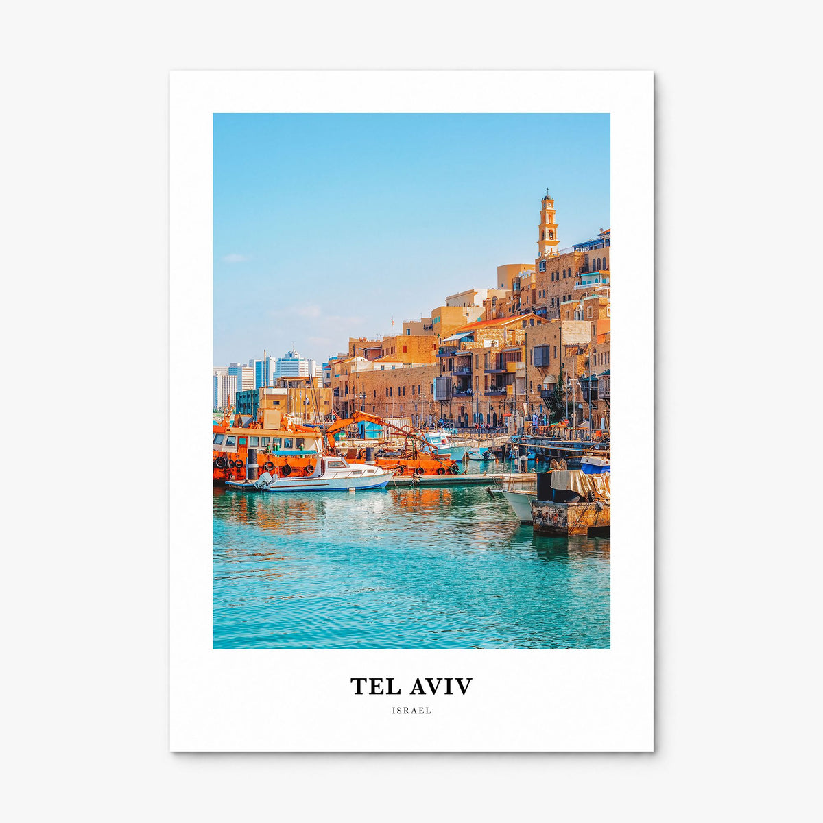 Tel Aviv Classic Poster, print only (unframed)