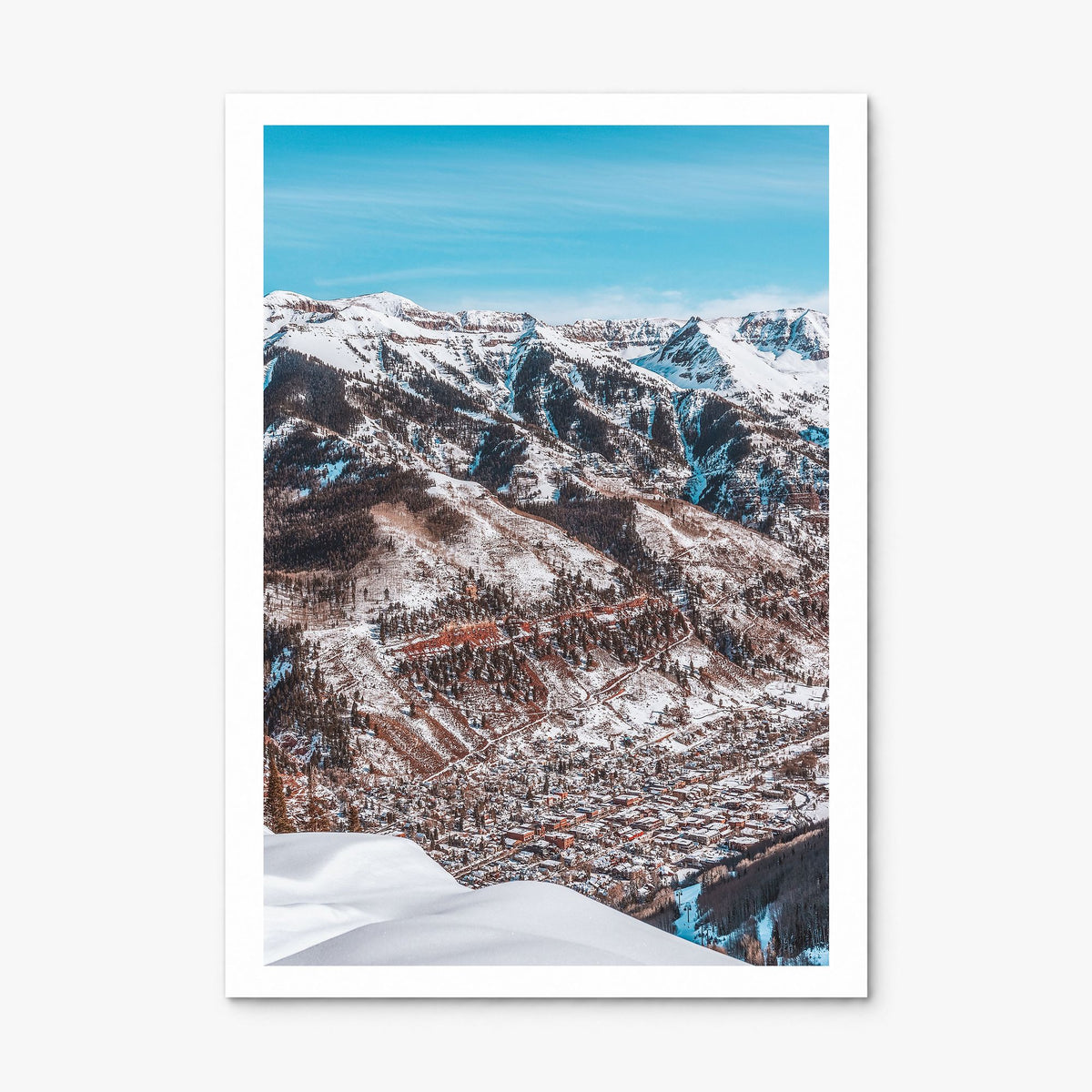 Telluride Photo No 1 Poster, print only (unframed), white border