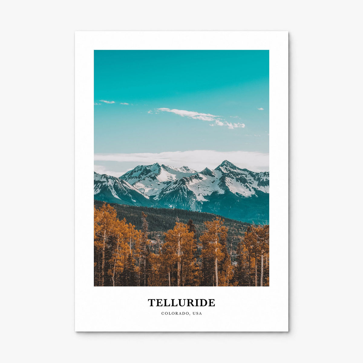 Telluride Classic Poster, print only (unframed)