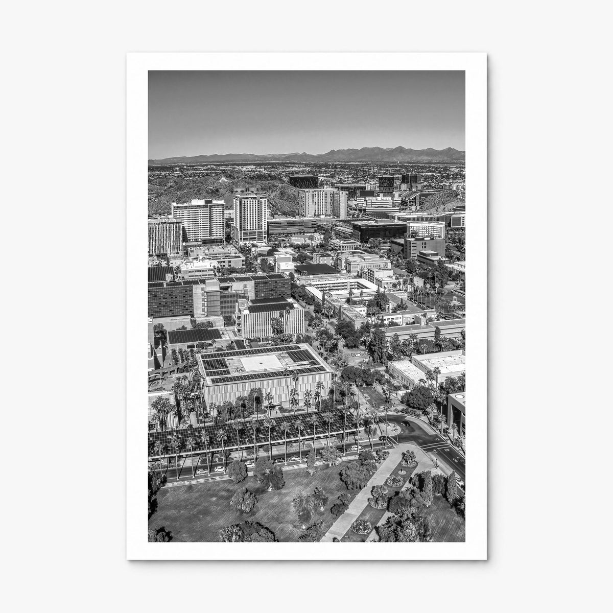 Tempe Photo Poster, print only (unframed), white border