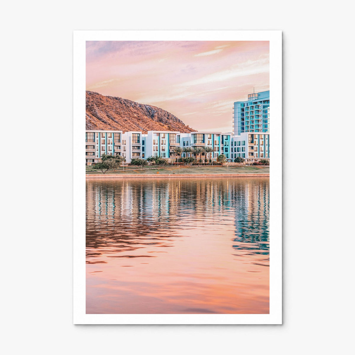 Tempe Photo Poster, print only (unframed), white border
