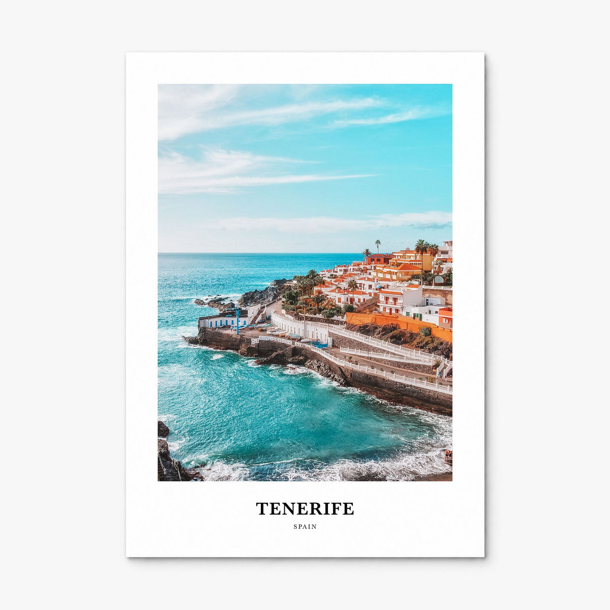 Tenerife Classic Poster, print only (unframed)