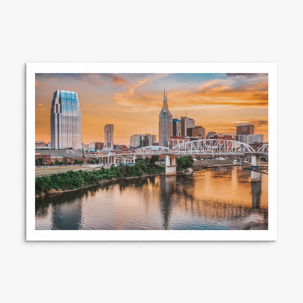 Tennessee Photo Poster, print only (unframed), white border