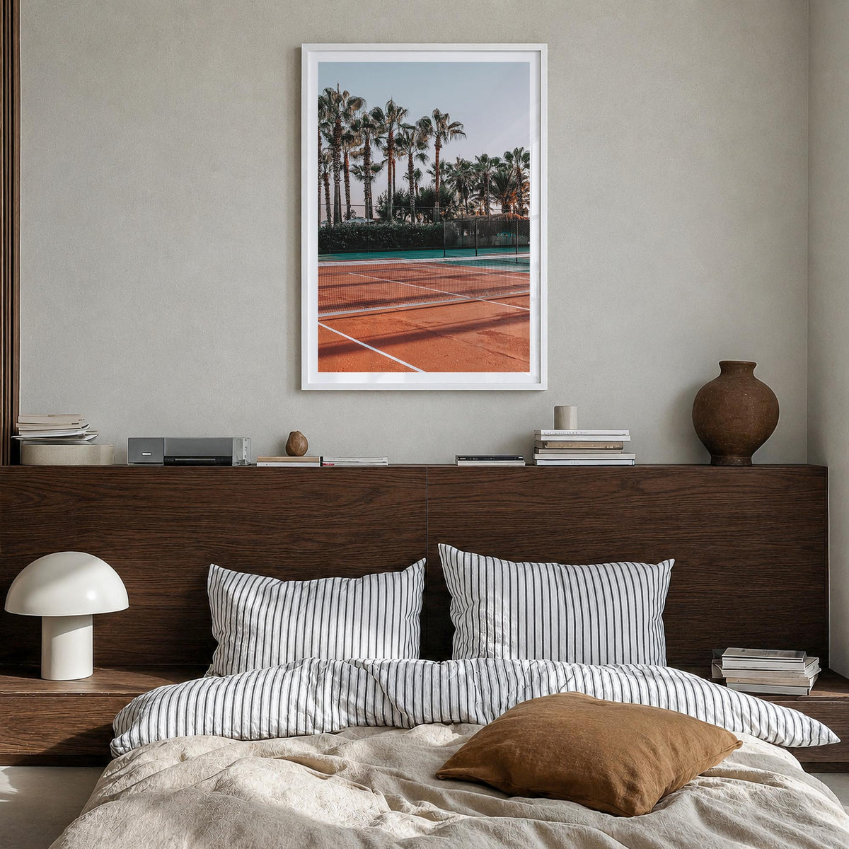 Tennis Court Photo Poster