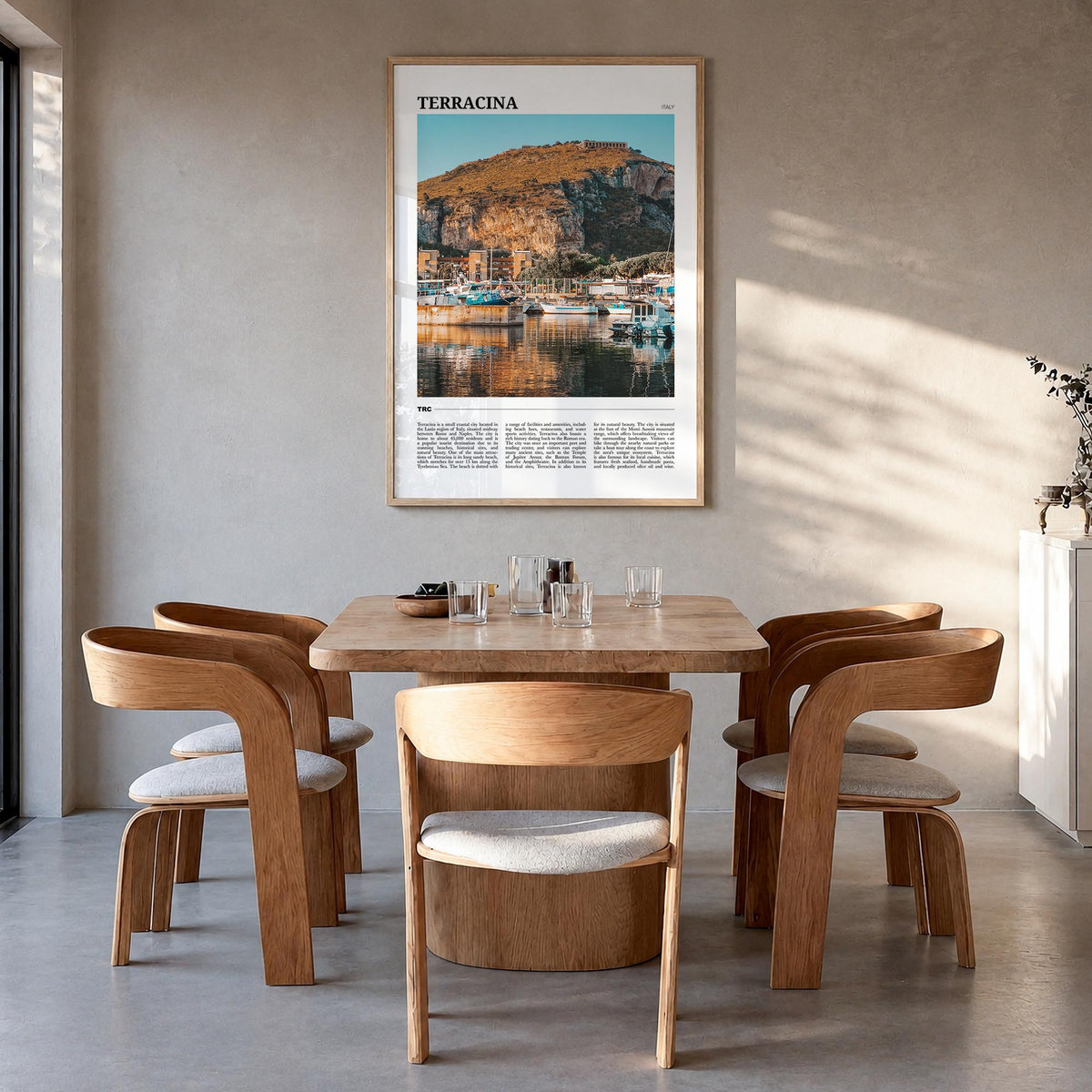 Terracina Travel Poster
