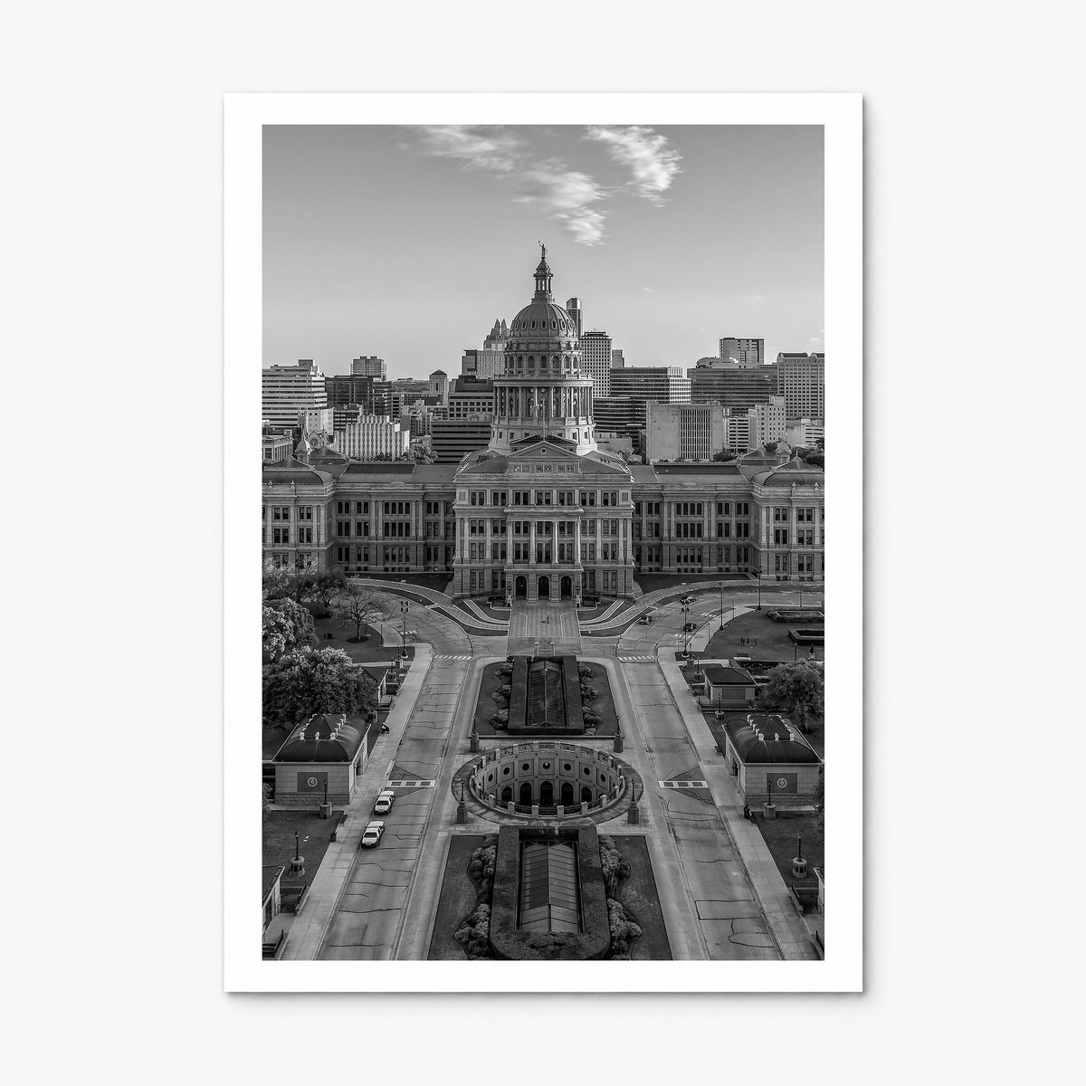 Texas Photo No 3 Poster, print only (unframed), white border