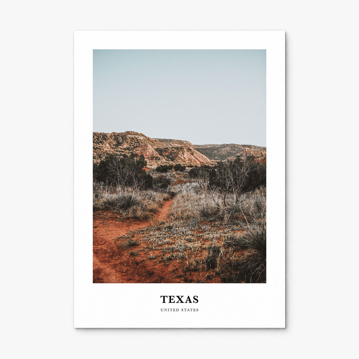 Texas Classic No 1 Poster, print only (unframed)