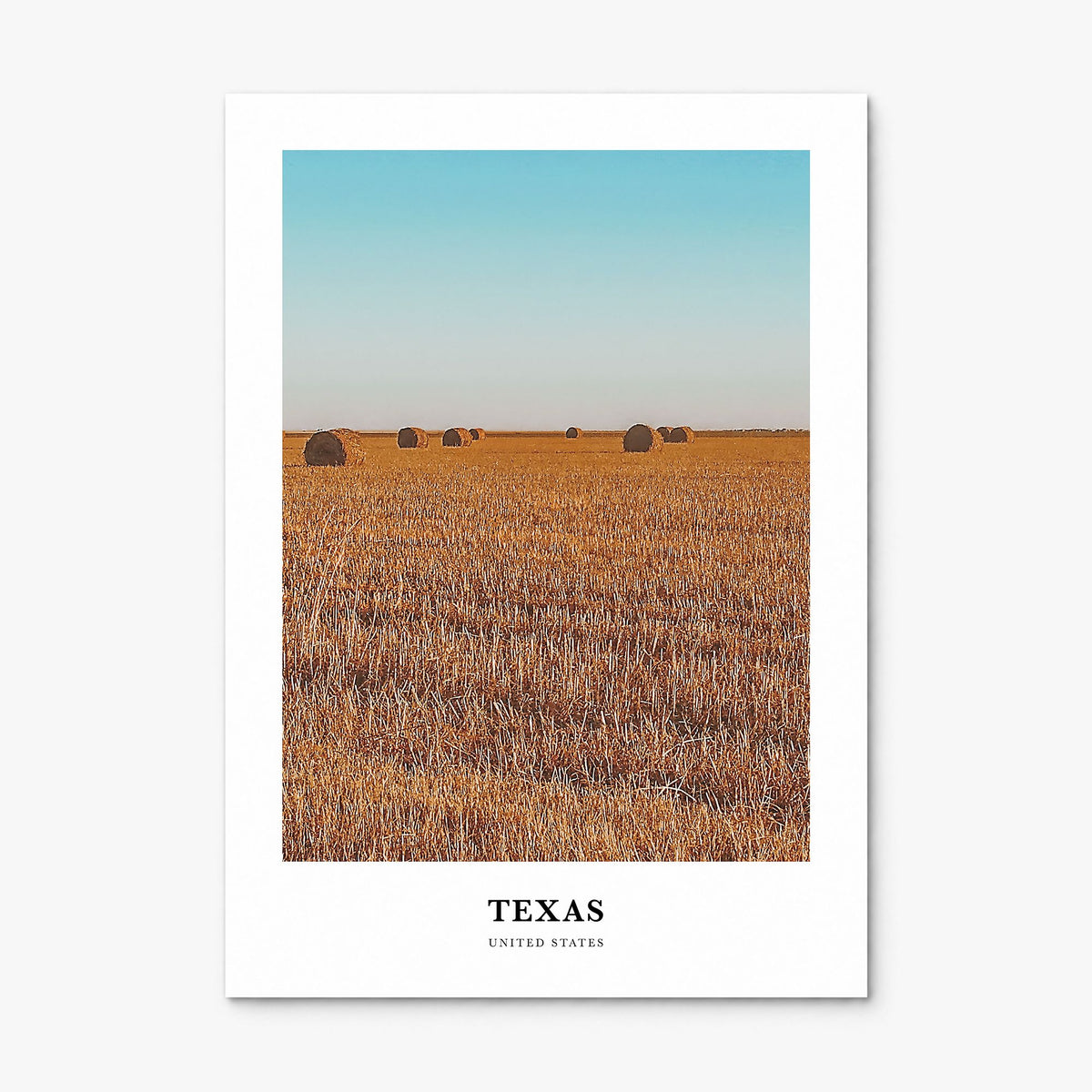 Texas Classic No 2 Poster, print only (unframed)