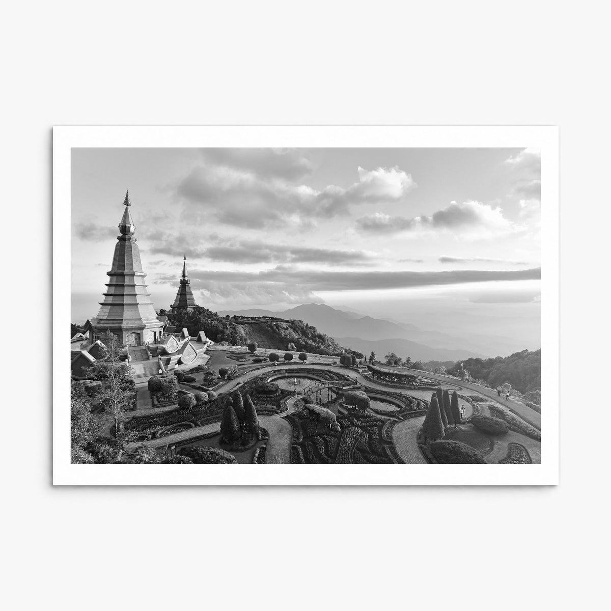 Thailand Photo Poster, print only (unframed), white border