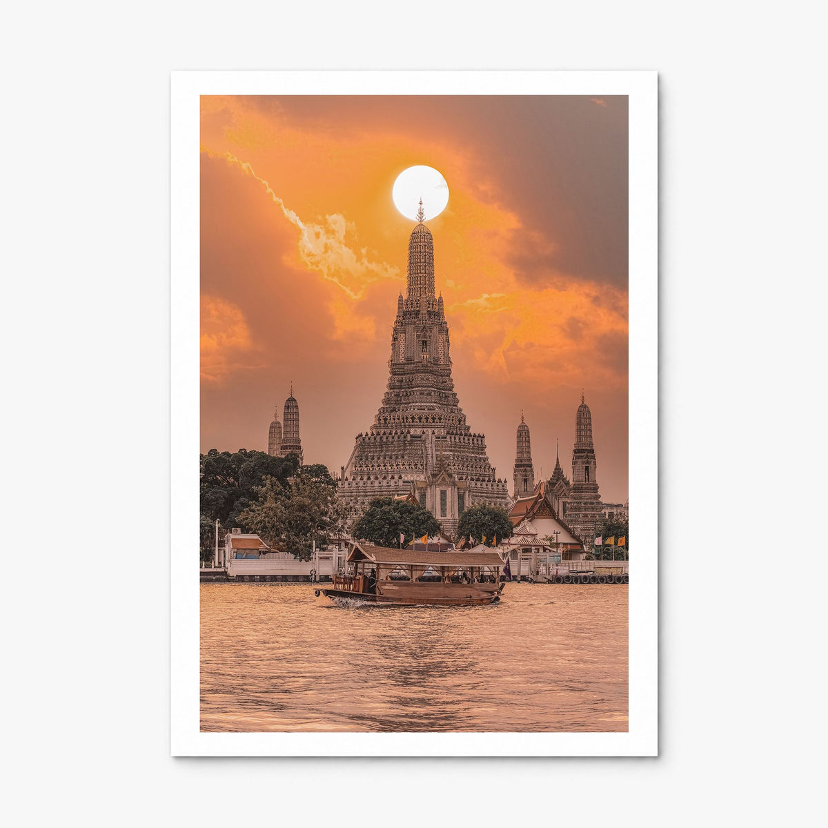 Thailand Photo No 2 Poster, print only (unframed), white border