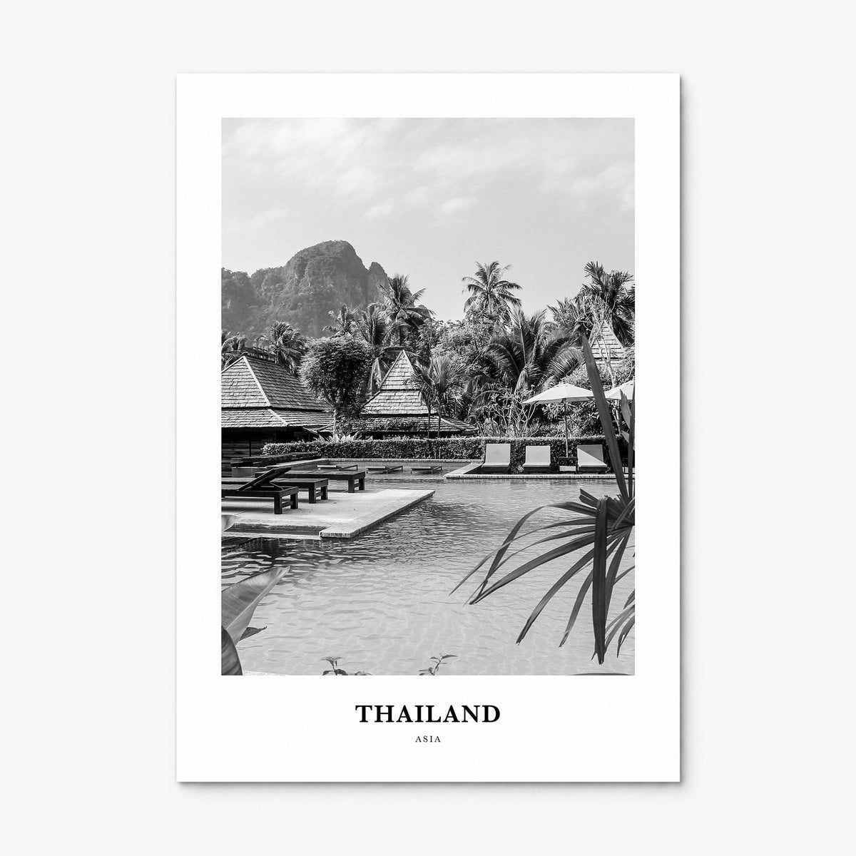 Thailand Classic No 3 Poster, print only (unframed)