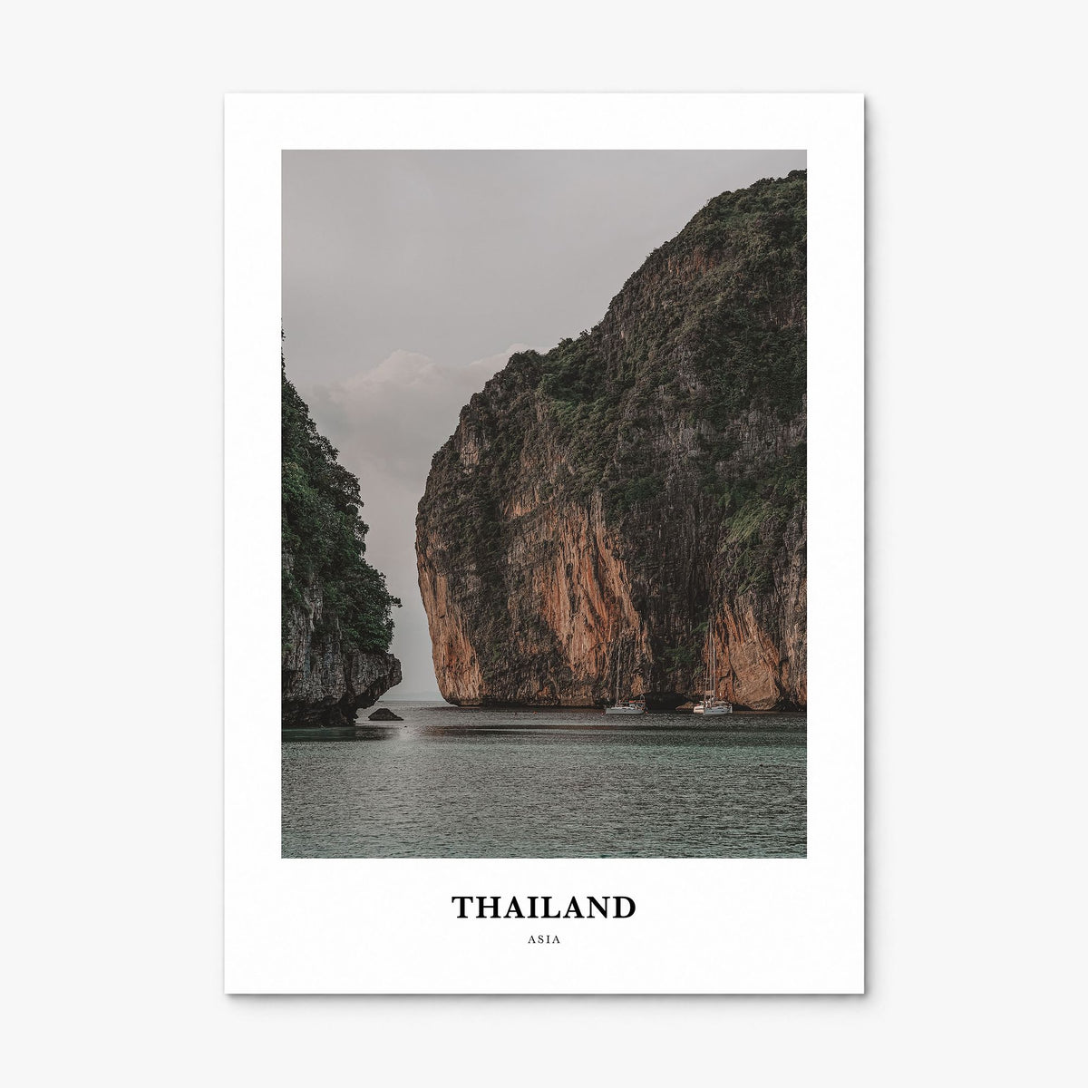 Thailand Classic Poster, print only (unframed)