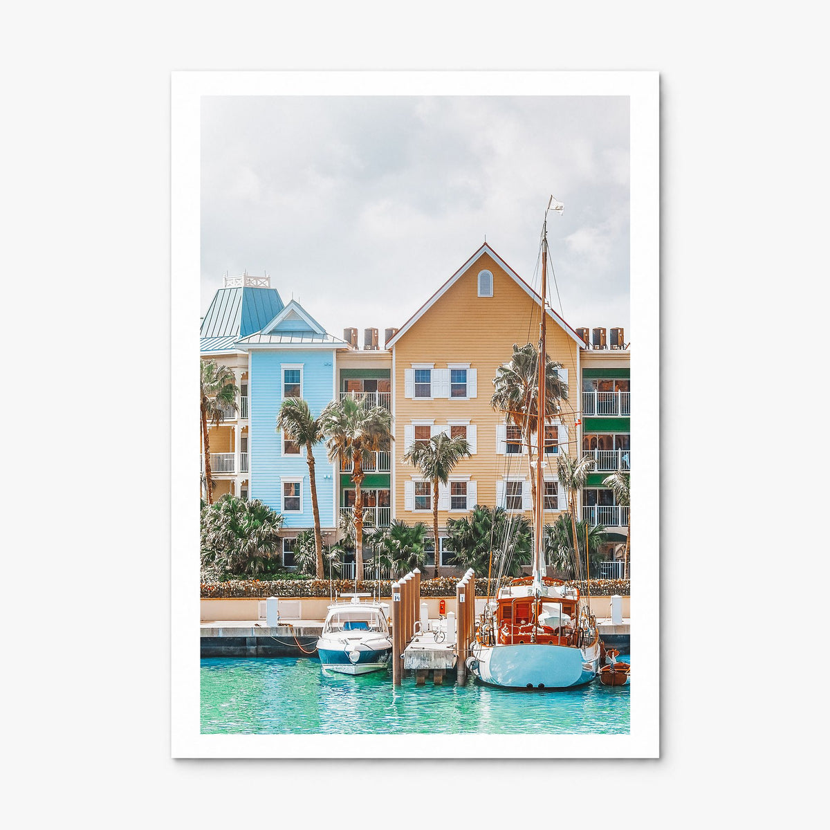 The Bahamas Photo No 1 Poster, print only (unframed), white border